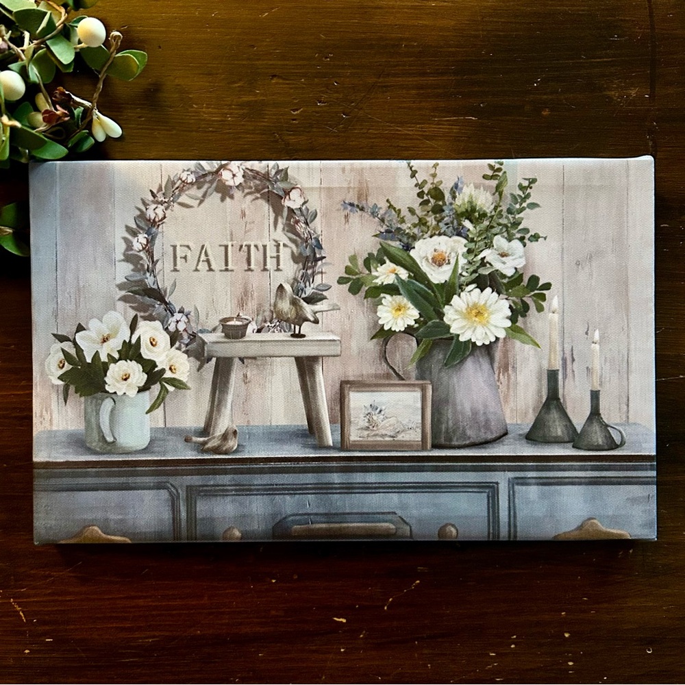 “FAITH” Canvas Wall Art